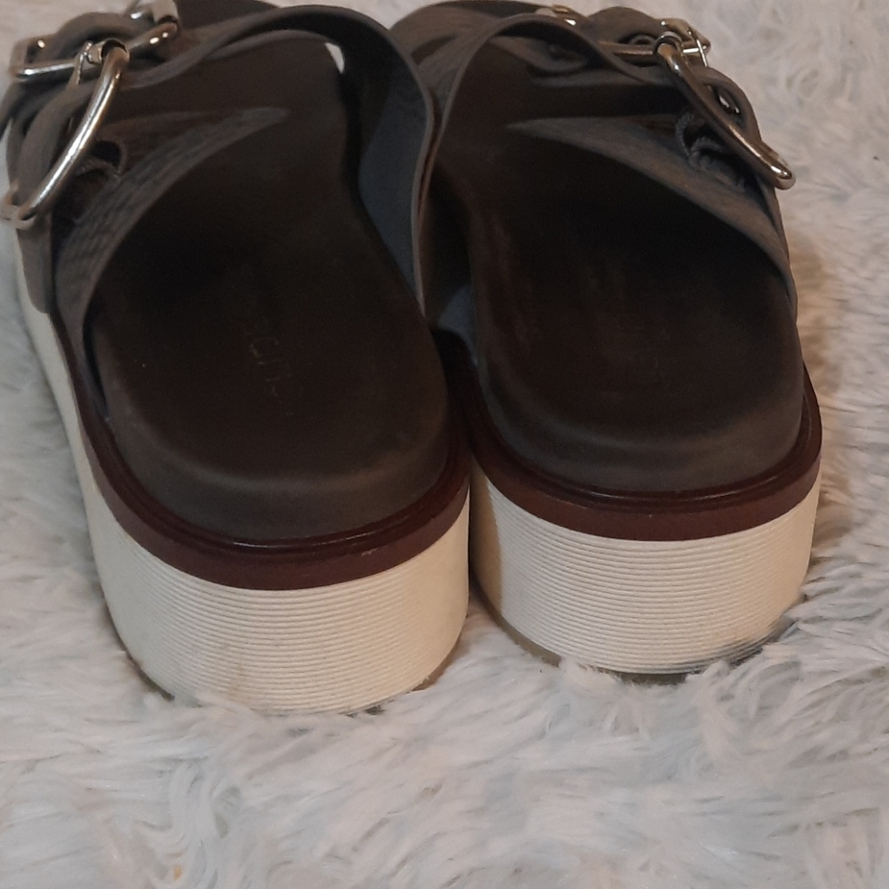 J/Slides Bolo Platform Sandals Gem